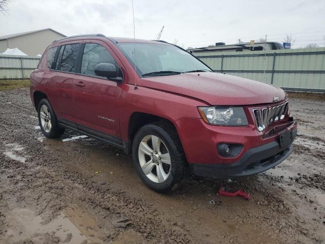 1C4NJDBBXFD379163 - 2015 JEEP COMPASS SPORT RED photo 4