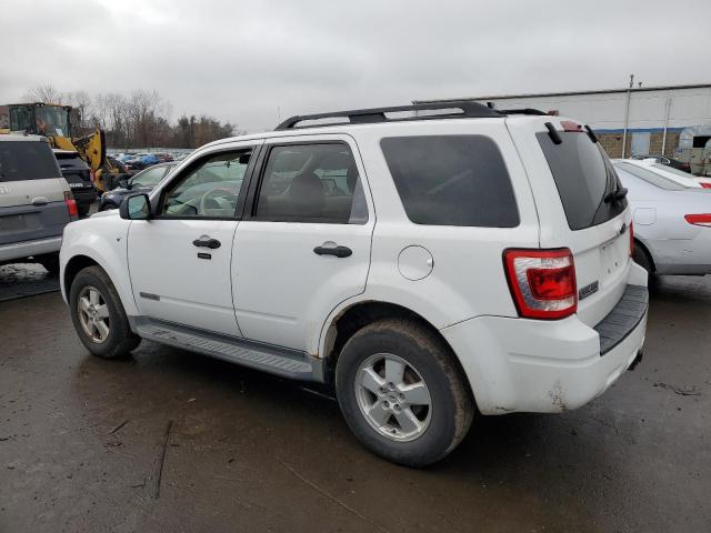 1FMCU93168KA98649 - 2008 FORD ESCAPE XLT WHITE photo 2