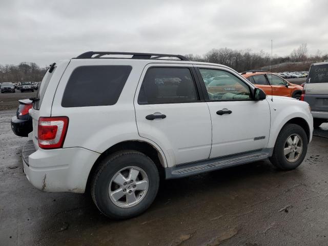 1FMCU93168KA98649 - 2008 FORD ESCAPE XLT WHITE photo 3