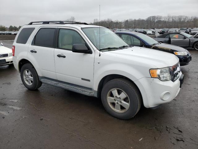 1FMCU93168KA98649 - 2008 FORD ESCAPE XLT WHITE photo 4