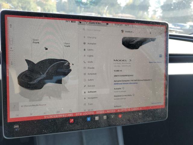 5YJ3E1EB1RF821492 - 2024 TESLA MODEL 3 Negro foto 9