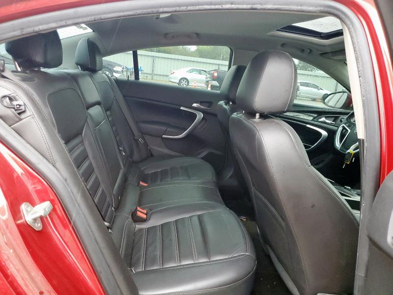 2G4GV5GV4D9220635 - 2013 BUICK REGAL GS RED photo 10