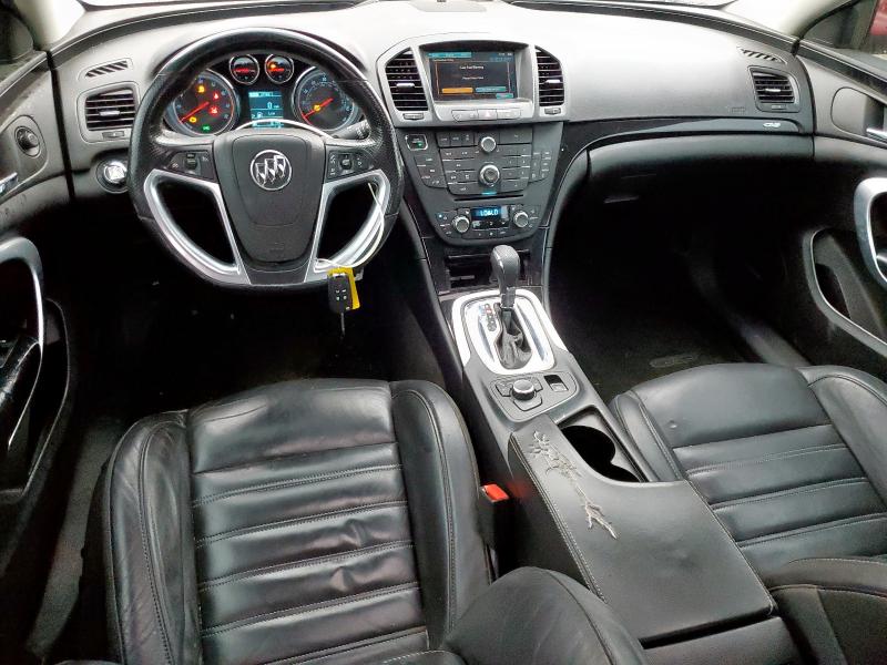 2G4GV5GV4D9220635 - 2013 BUICK REGAL GS RED photo 8