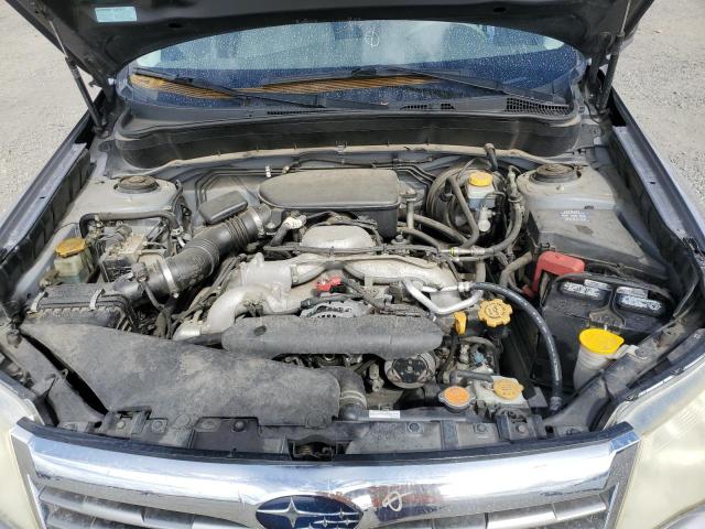 JF2SH6AC3AH761428 - 2010 SUBARU FORESTER 2.5X GRAY photo 11