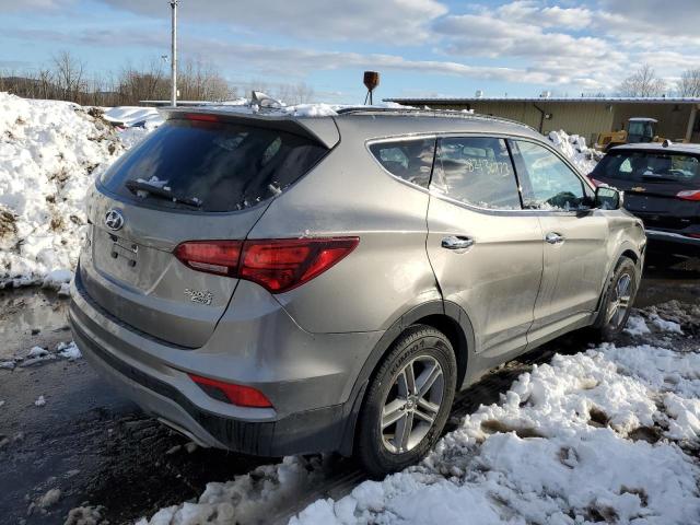 5NMZUDLB2JH101722 - 2018 HYUNDAI SANTA FE S GRAY photo 3