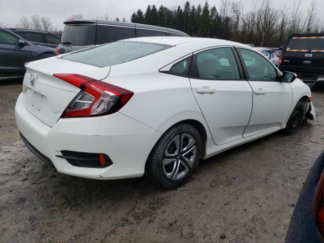 19XFC2F57GE202979 - 2016 HONDA CIVIC LX WHITE photo 3