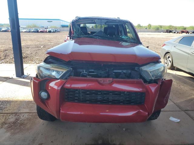 JTEBU5JRXF5238887 - 2015 TOYOTA 4RUNNER SR5/SR5 PREMIUM 红色 照片 5