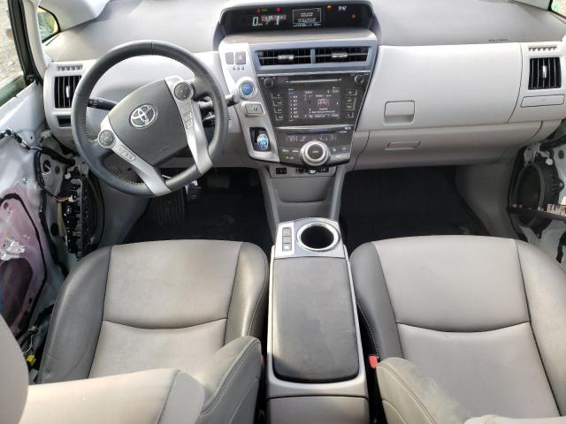 JTDZN3EU9HJ064470 - 2017 TOYOTA PRIUS V WHITE photo 8