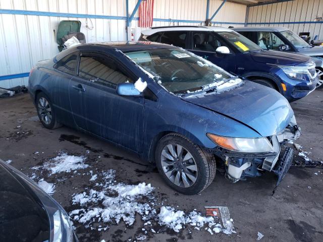 2HGFG12859H517755 - 2009 HONDA CIVIC EX BLUE photo 4