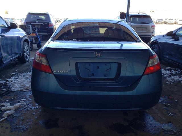 2HGFG12859H517755 - 2009 HONDA CIVIC EX BLUE photo 6