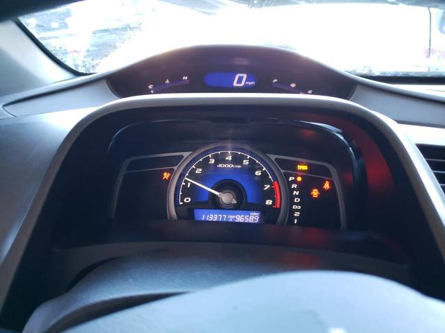 2HGFG12859H517755 - 2009 HONDA CIVIC EX BLUE photo 9