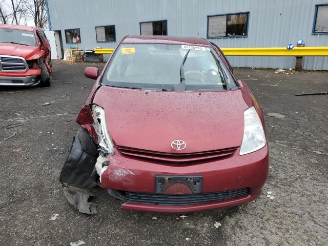 JTDKB20U757038566 - 2005 TOYOTA PRIUS BURGUNDY photo 5