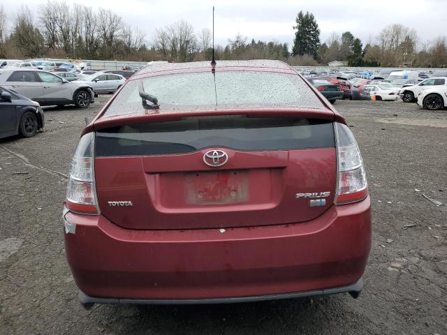 JTDKB20U757038566 - 2005 TOYOTA PRIUS BURGUNDY photo 6