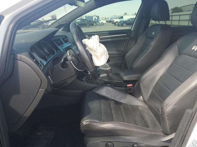 WVWVF7AUXHW142105 - 2017 VOLKSWAGEN GOLF R WHITE photo 7