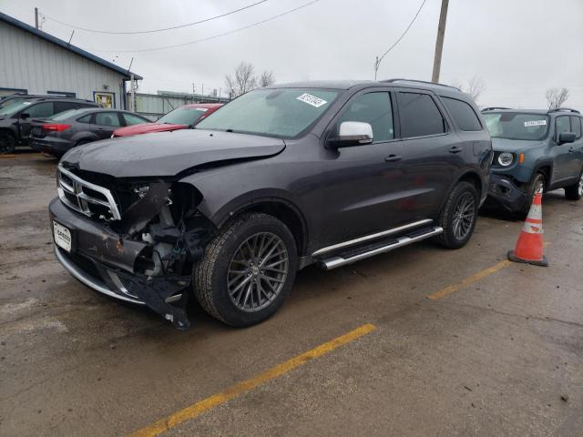 1C4RDJDG8EC477533 - 2014 DODGE DURANGO LIMITED GRAY photo 1