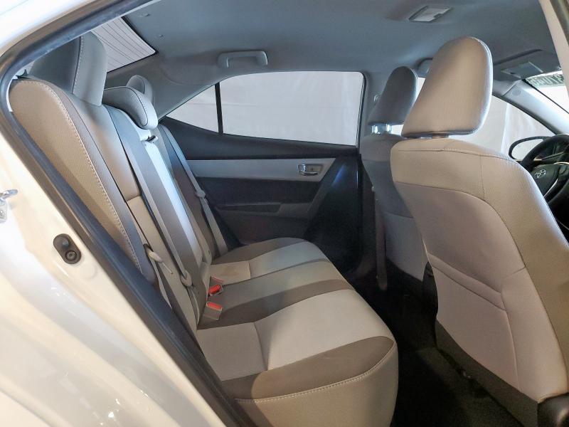 5YFBURHE2HP633828 - 2017 TOYOTA COROLLA L WHITE photo 10
