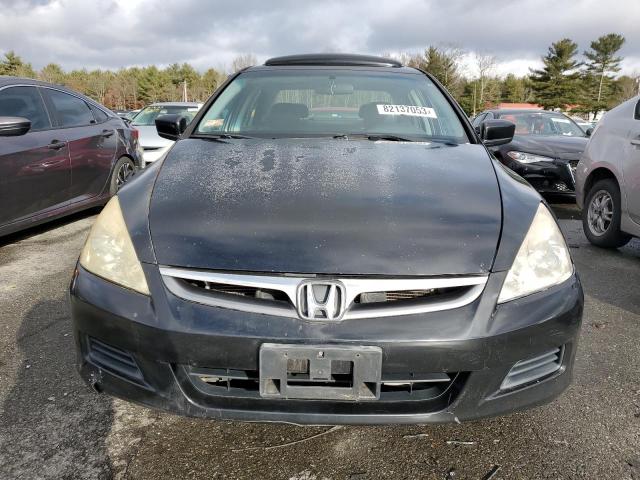 1HGCM66557A020435 - 2007 HONDA ACCORD EX BLACK photo 5