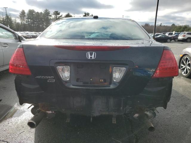 1HGCM66557A020435 - 2007 HONDA ACCORD EX BLACK photo 6