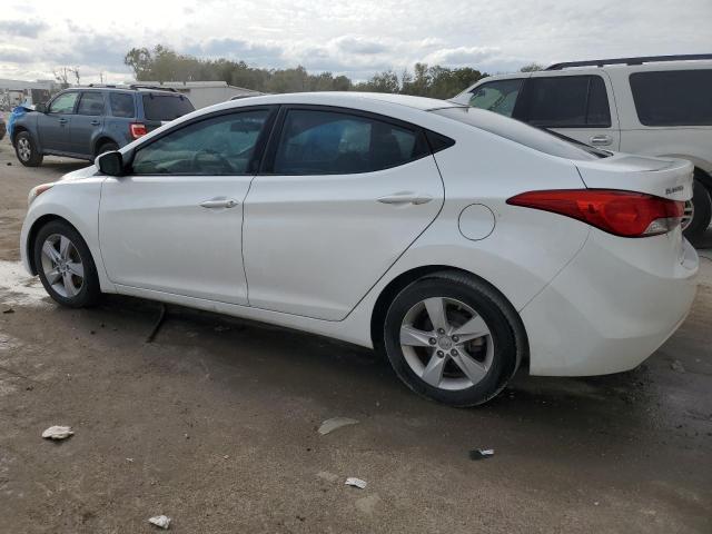 5NPDH4AE8DH335799 - 2013 HYUNDAI ELANTRA GLS WHITE photo 2