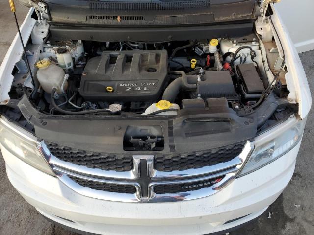 3C4PDCAB3DT555571 - 2013 DODGE JOURNEY SE WHITE photo 12