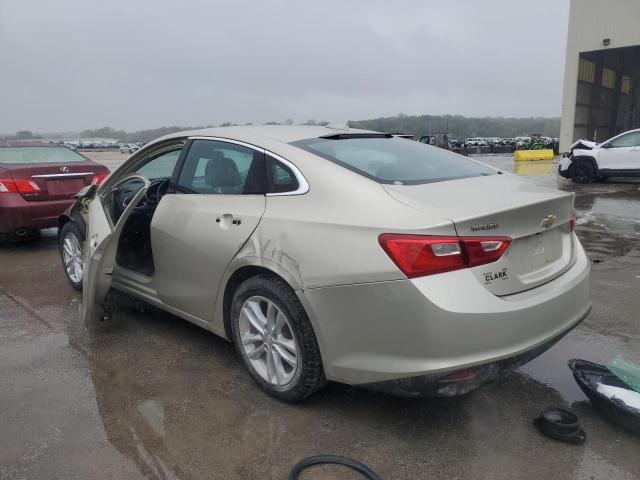 1G1ZE5ST3GF276153 - 2016 CHEVROLET MALIBU LT BEIGE photo 2