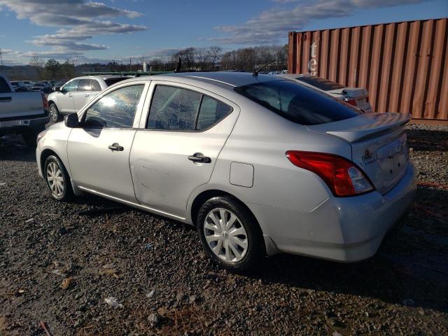 3N1CN7AP1FL915697 - 2015 NISSAN VERSA S SILVER photo 2