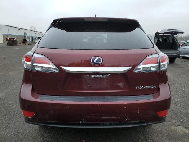 JTJBC1BA6D2441845 - 2013 LEXUS RX 450 BURGUNDY photo 6