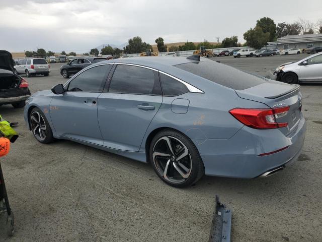 1HGCV2F38NA021550 - 2022 HONDA ACCORD SPORT BLUE photo 2