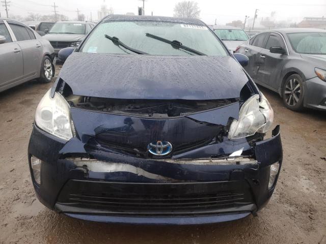 JTDKN3DU7C1527203 - 2012 TOYOTA PRIUS BLUE photo 5