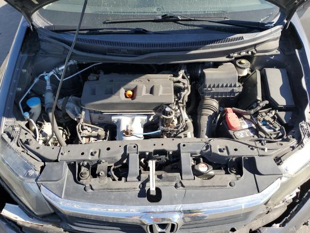 2HGFB2F98CH556435 - 2012 HONDA CIVIC EXL Գրաֆիտ լուսանկար 11