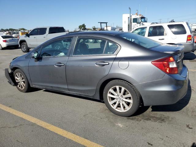 2HGFB2F98CH556435 - 2012 HONDA CIVIC EXL Գրաֆիտ լուսանկար 2