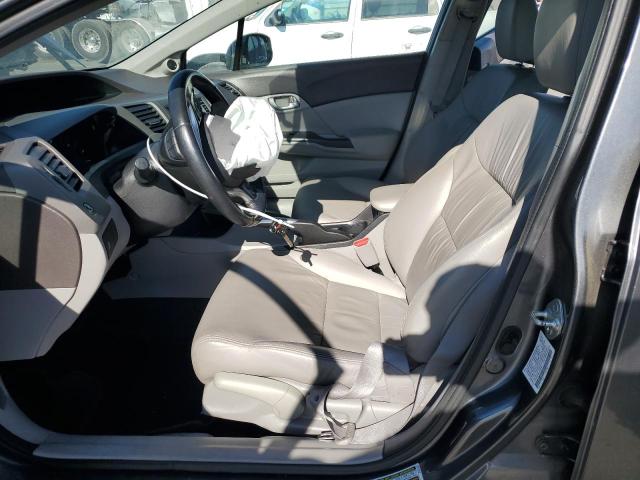 2HGFB2F98CH556435 - 2012 HONDA CIVIC EXL Գրաֆիտ լուսանկար 7