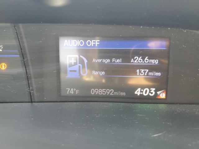 2HGFB2F98CH556435 - 2012 HONDA CIVIC EXL Գրաֆիտ լուսանկար 9