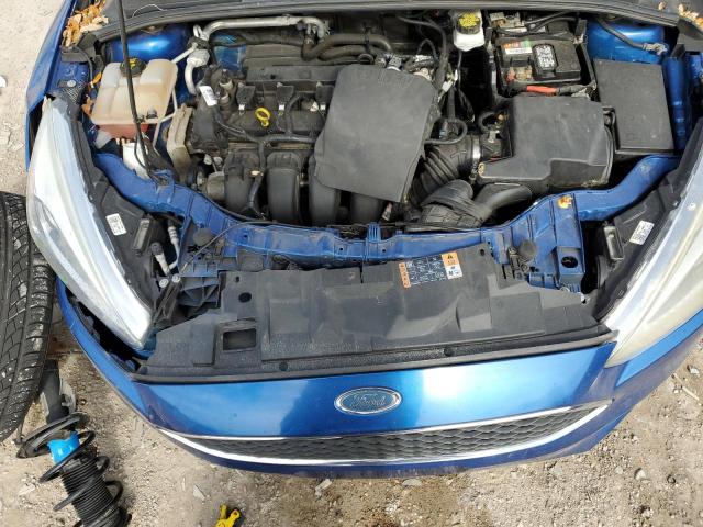 1FADP3K27JL234915 - 2018 FORD FOCUS SE BLUE photo 11