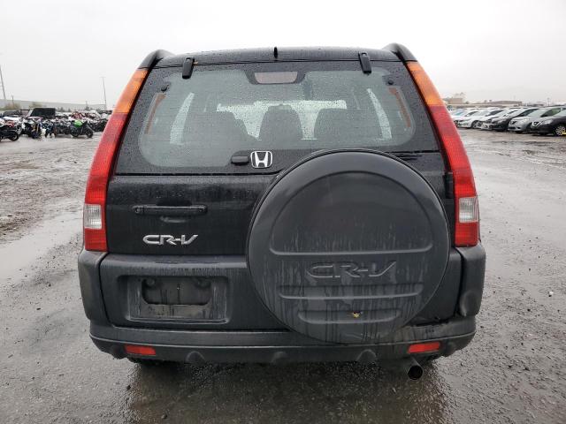 JHLRD684X3C003435 - 2003 HONDA CR-V LX BLACK photo 6