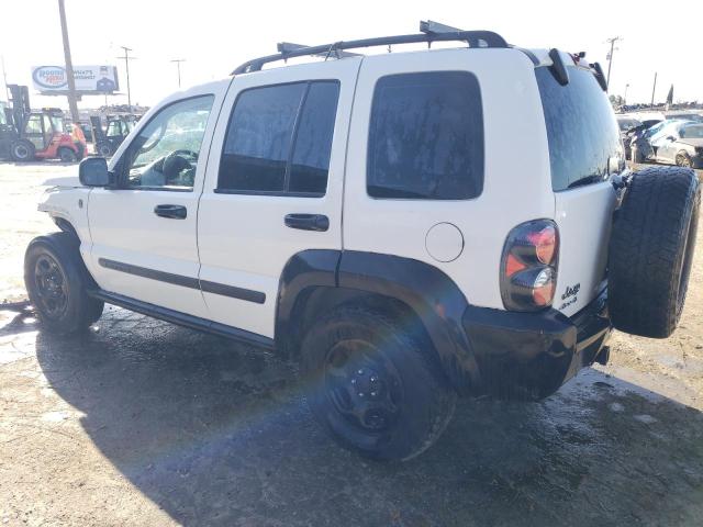 1J8GL48K47W653949 - 2007 JEEP LIBERTY SPORT WHITE photo 2