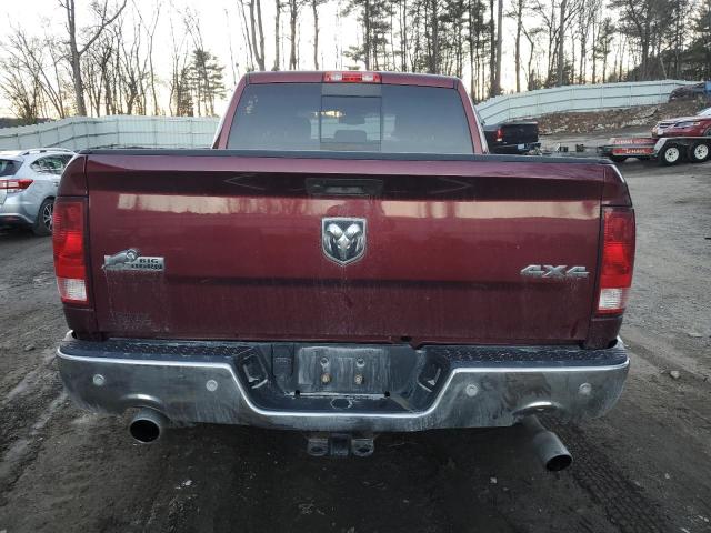 1C6RR7LT4KS593422 - 2019 RAM 1500 CLASS SLT წითელი ფოტო 6