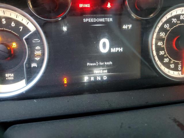 1C6RR7LT4KS593422 - 2019 RAM 1500 CLASS SLT წითელი ფოტო 9