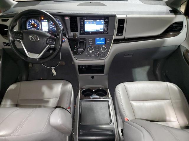 5TDDZ3DC7LS249541 - 2020 TOYOTA SIENNA XLE SILVER photo 8