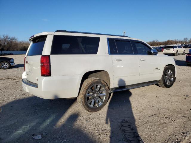 1GNSCJKC3GR167558 - 2016 CHEVROLET SUBURBAN C1500 LTZ WHITE photo 3