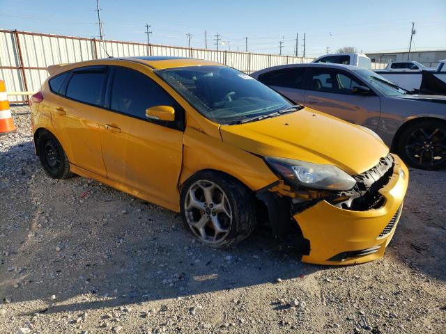 1FADP3L93DL149120 - 2013 FORD FOCUS ST YELLOW photo 4