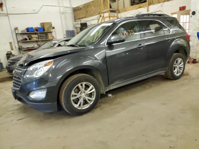 2GNFLFEK0H6301246 - 2017 CHEVROLET EQUINOX LT GRAY photo 1