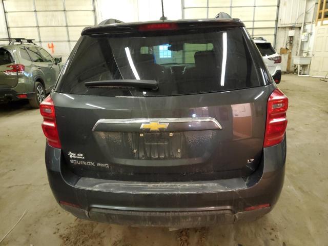 2GNFLFEK0H6301246 - 2017 CHEVROLET EQUINOX LT GRAY photo 6