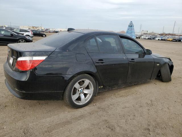 WBANE53526CK87051 - 2006 BMW 525 I BLACK photo 3