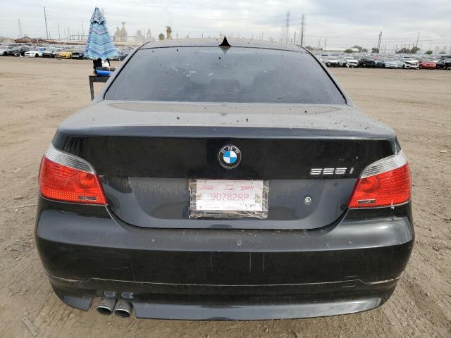 WBANE53526CK87051 - 2006 BMW 525 I BLACK photo 6