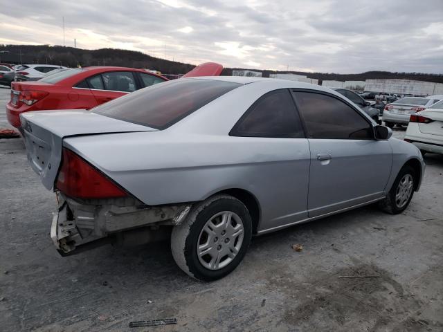 1HGEM229X1L101369 - 2001 HONDA CIVIC SI GRAY photo 3