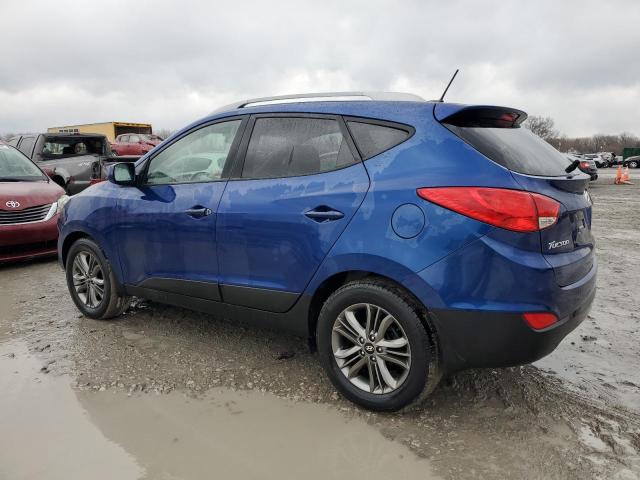 KM8JU3AG3EU792016 - 2014 HYUNDAI TUCSON GLS BLUE photo 2