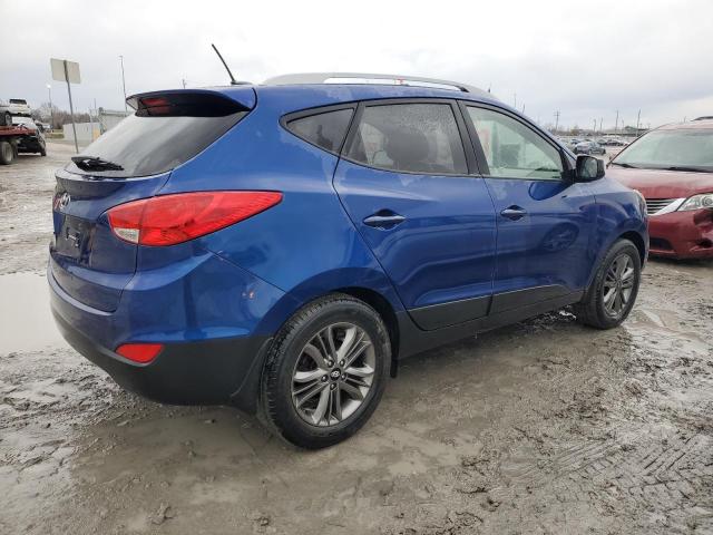 KM8JU3AG3EU792016 - 2014 HYUNDAI TUCSON GLS BLUE photo 3