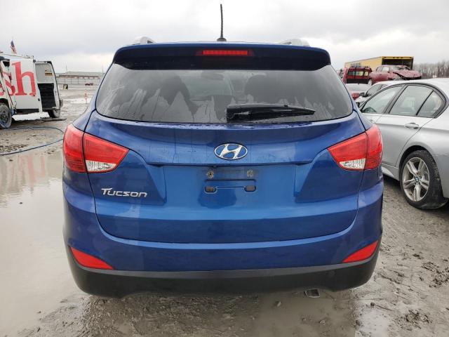 KM8JU3AG3EU792016 - 2014 HYUNDAI TUCSON GLS BLUE photo 6