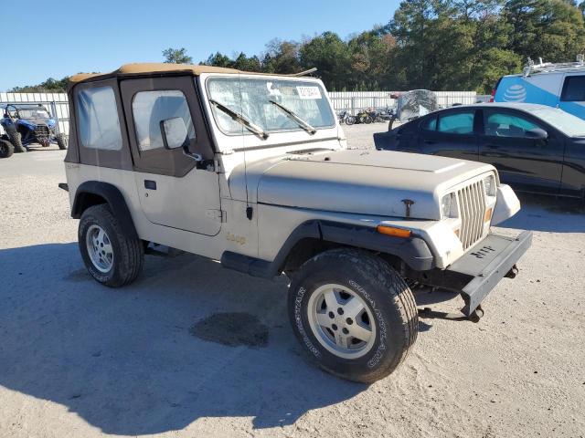 1J4FY19P4SP297464 - 1995 JEEP WRANGLER / S BEIGE photo 4